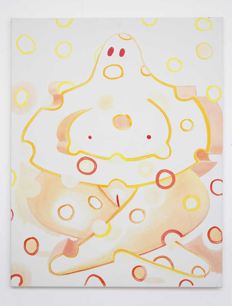 Jonathan Kelly - Emmental Venus - Oil on Flax - 115x140cm